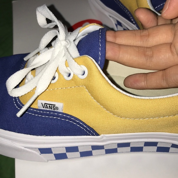 Vans Yellow and Blue Sneakers - Picture 5 of 8